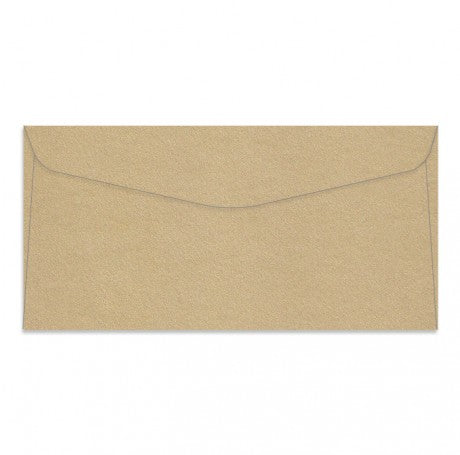 Curious Metallic Gold Leaf DL Rectangle Envelopes