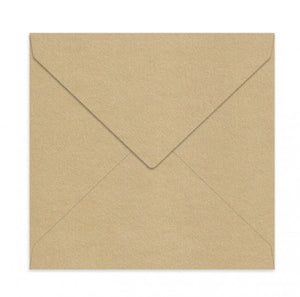 Curious Metallic Gold Leaf 130 Square Envelopes
