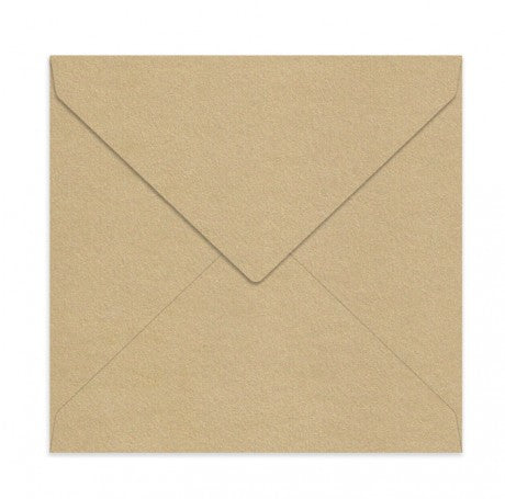 Curious Metallic Gold Leaf 130 Square Envelopes