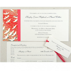 unique wedding invitation card