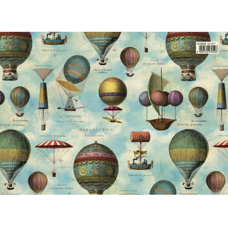 Air Balloons Gift Wrap