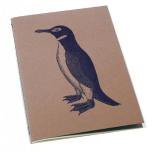Vintage Penguin Stitched Bound Notebook