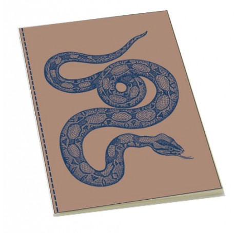 Vintage Snake Stitched Bound Notebook