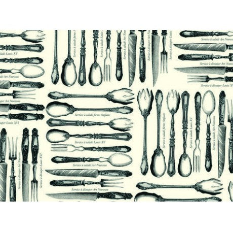 Vintage Cutlery Gift Wrap