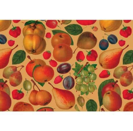apple and pears gift wrap
