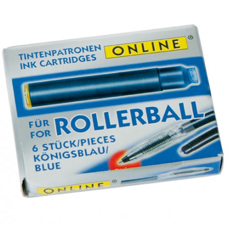 Roller Ball Ink Cartridge - Blue