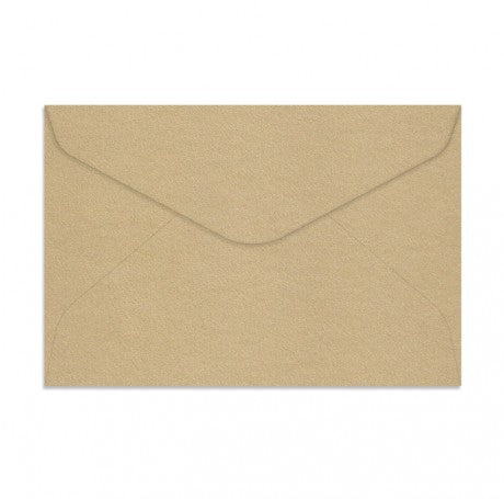 Curious Metallic Gold Leaf C6 Rectangle Envelopes