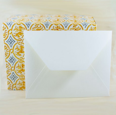 208E Medioevalis Envelopes Cream