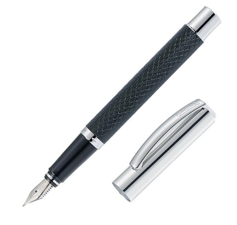 Fountain Pen Vision - Black Leather