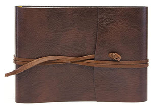 Tivoli Recycled Leather Photo Album Brown Small