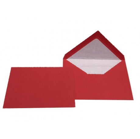 Red Correspondence Card Set