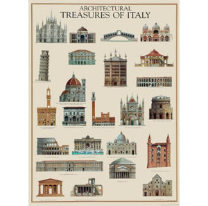Architectural Treasures Of Italy Gift Wrap