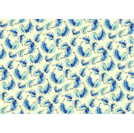 Light Feathers Gift Wrap