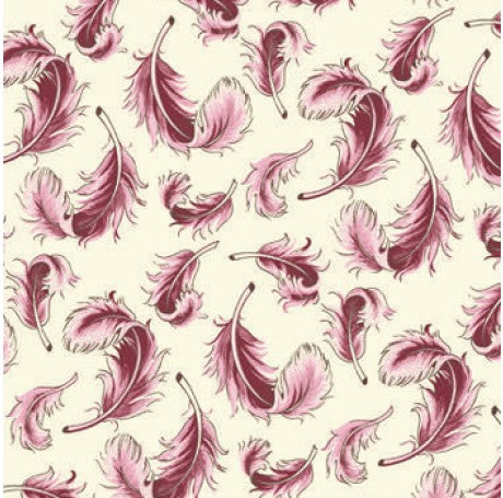 Pink Feathers Gift Wrap
