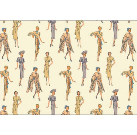 Fashion 30's Gift Wrap