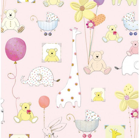 NEW BABY PINK GIFT WRAP
