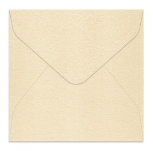 Curious Metallic Cream 160 Square Envelopes