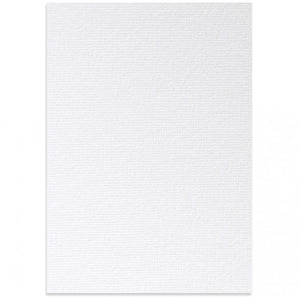 Oxford White Textured Card