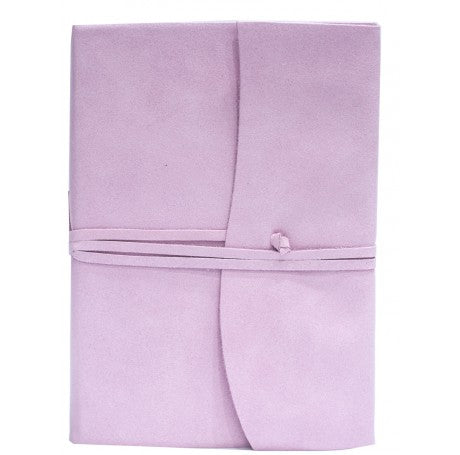 Amalfi Leather Journal Large - Pink