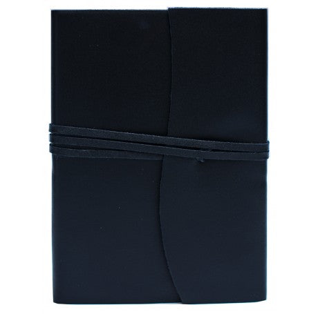 Amalfi Leather Journal Large - Black